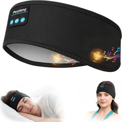 Sleep Headphones Wireless,  Bluetooth Sports Headband Headphones with Ultra-Thin HD Stereo Speakers Perfect for Sleeping,Workout,Jogging,Yoga,Insomnia, Air Travel, Meditation