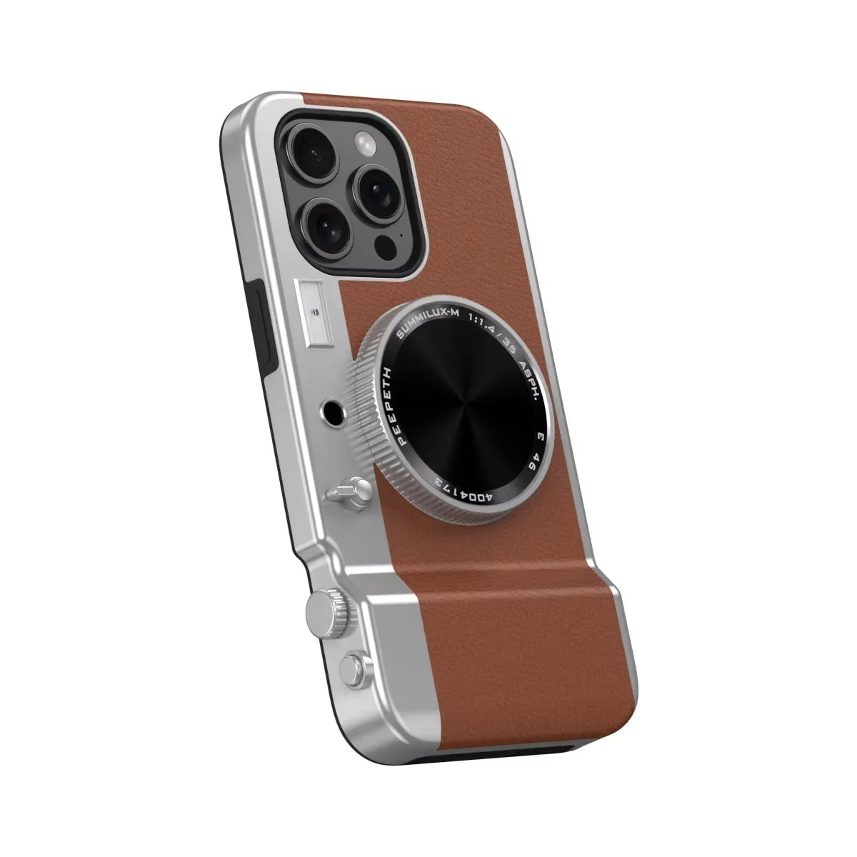 Retro Bluetooth Camera Phone Case for Iphone 15 14 13 12 Pro Max Magnetic Cosmetic Mirror for Iphone 15Promax Hard Phone Cover