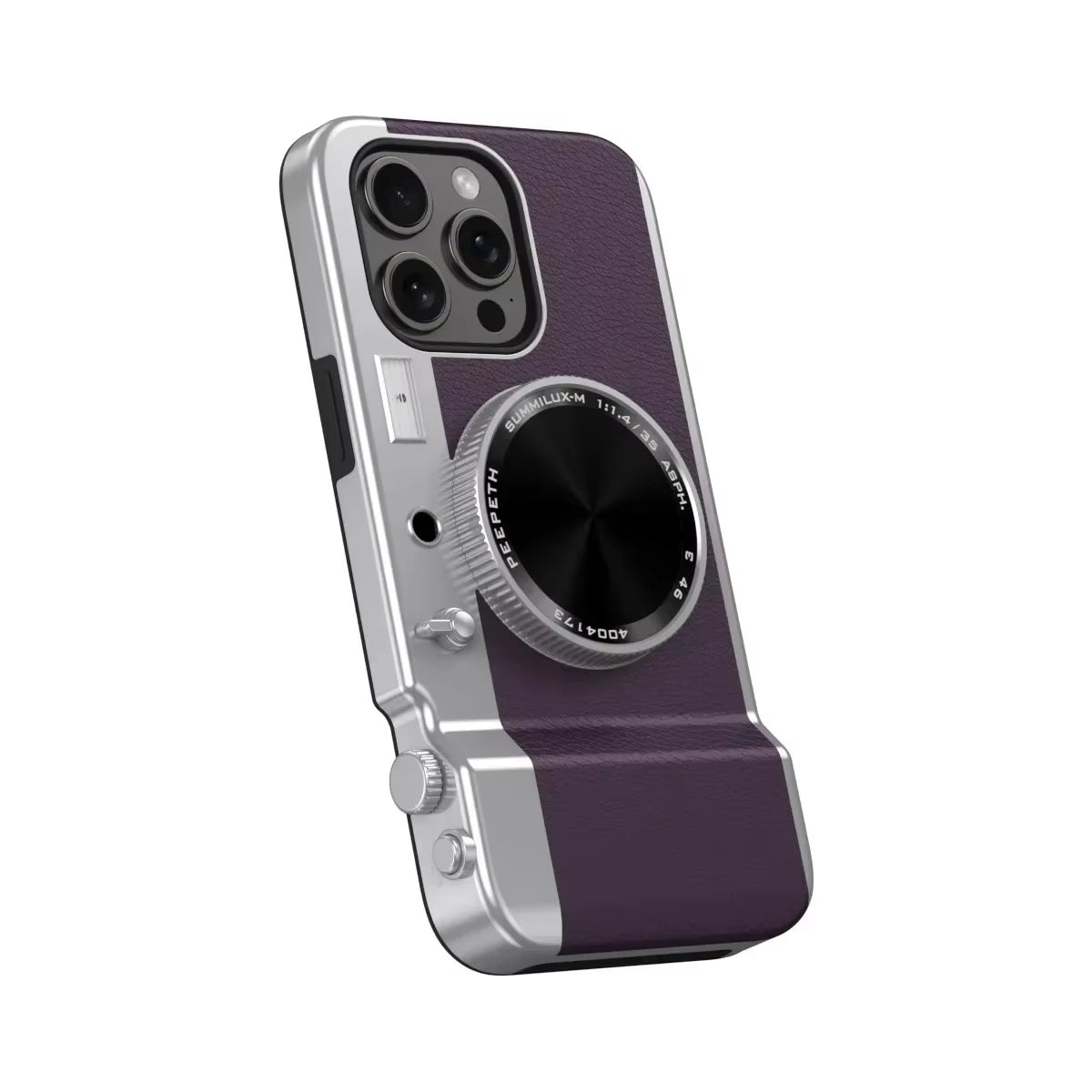 Retro Bluetooth Camera Phone Case for Iphone 15 14 13 12 Pro Max Magnetic Cosmetic Mirror for Iphone 15Promax Hard Phone Cover