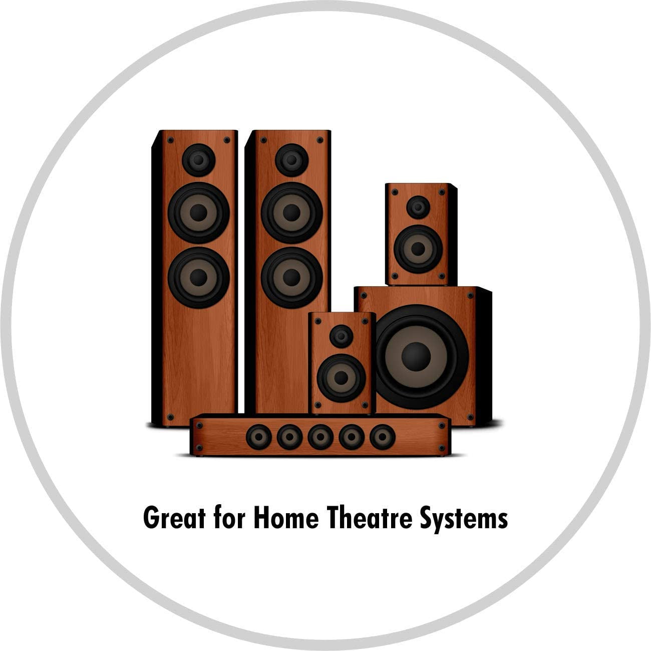 12 Gauge AWG 100Ft Speaker Wire True Spec and Soft Touch Cable - Blue/Black